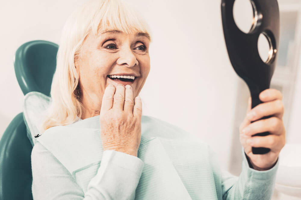 Keeping dentures in place is possible